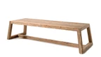 Gartentisch aus Holz massives Teak