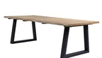 Outdoor Tisch Teak mit Baumkante