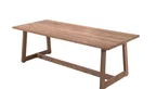Gartentisch aus Teak recycelt und volmassiv