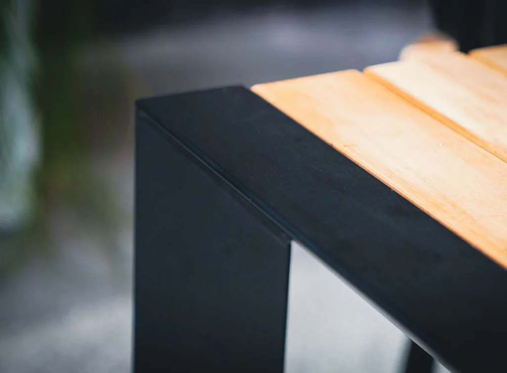 Gartentisch modern in 200x100cm aus Teak