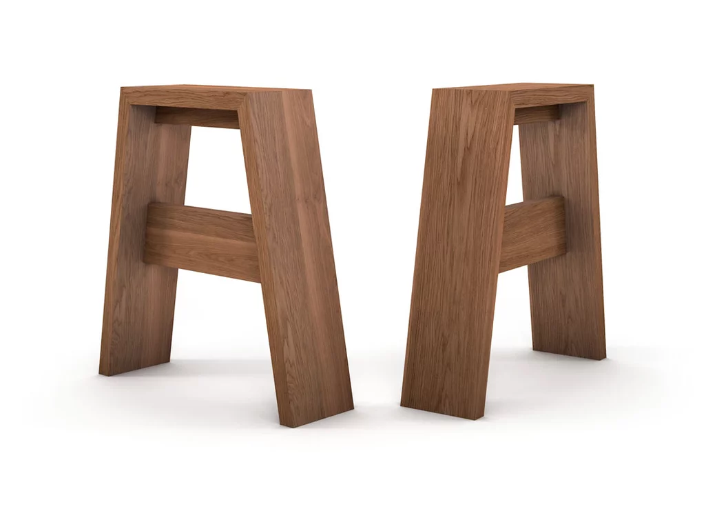 Tischbeine aus Massivholz nach Mass im klassischen Design gefertigt Tischbeine aus Massivholz nach Mass im klassischen Design gefertigt