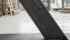 Detailansicht Metall Tischuntergestell aus Stahl