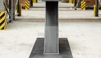 Stahl Tischgestell in einem modernen Design gefertigt