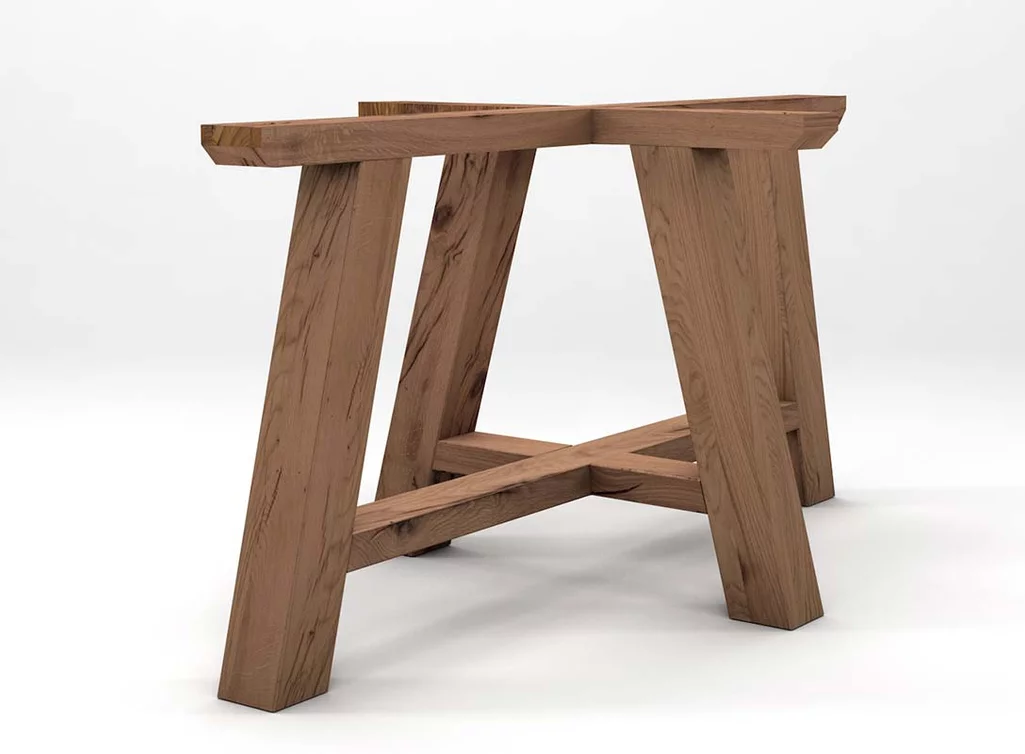 Alte Eiche Holz Tischgestell