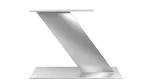 Verdammt hochwertig! Mittelfuß in futuristischem Z-Design aus Edelstahl