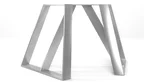 Metall Tischkufen aus hochwertigem Edelstahl