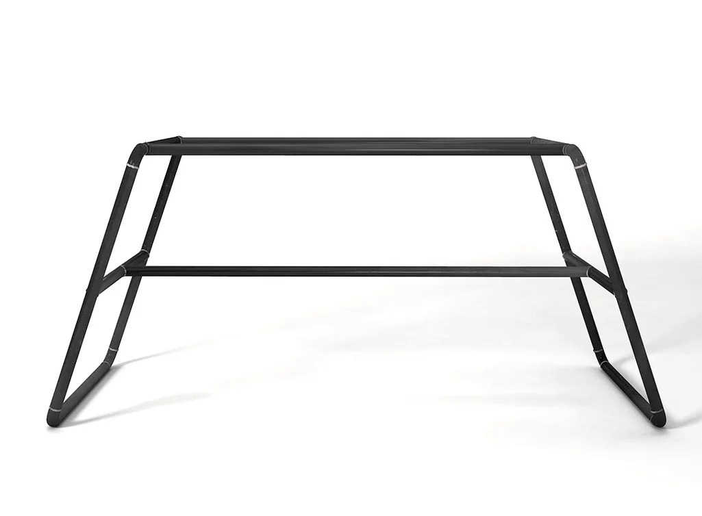 Design Tischgestell in stylischer Stahlrohr Ausführung  auf Maß produziert. Design Tischgestell in stylischer Stahlrohr Ausführung  auf Maß produziert.