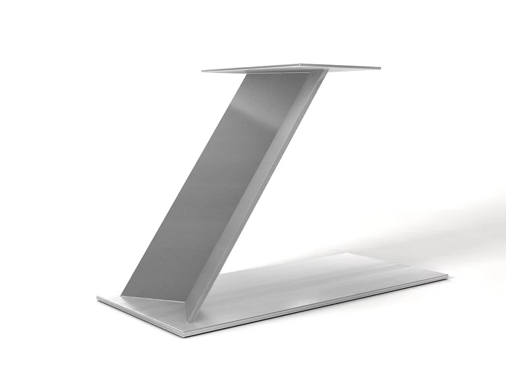 Edelstahl Gestell in stylischem Design nach Maß gefertigt Modell CMP216.