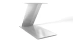 Edelstahl Gestell in massiver Bauweise und stylischen Design produziert.