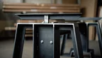 Tischuntergestell Metall im Industrial Design
