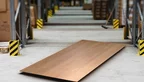Tischplatte Buche massiv 4cm astfrei mit Facettenkante nach Maß