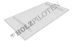Skizze Holzprofil Unterseite bei 2cm Platten