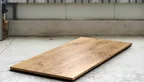 Eichetischplatte Massivholz 3cm Ast nach Maß mit Astanteil
