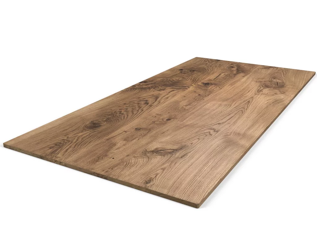 Tischplatte Eichenholz massiv 2cm Ast Tischplatte Eichenholz massiv 2cm Ast