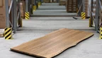 Eichenholz Baumkante Tischplatte 3cm massiv auf Maß in astfreier Qualität