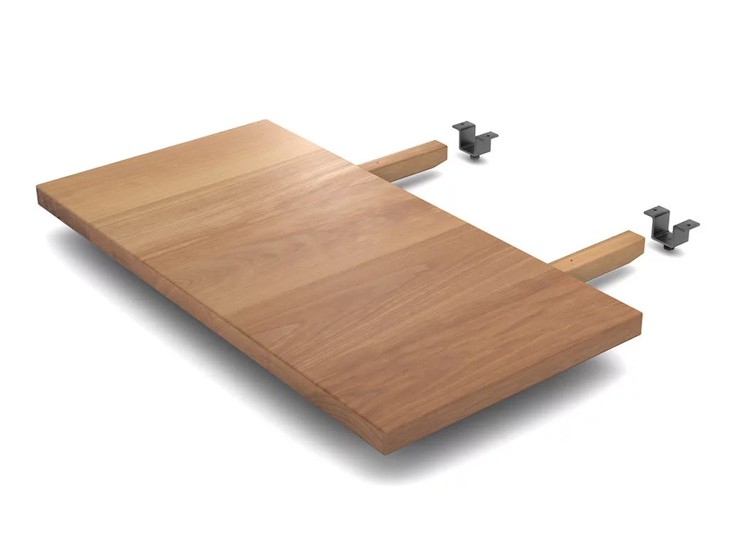 Ansteckplatte Buche