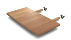 Ansteckplatte Buche