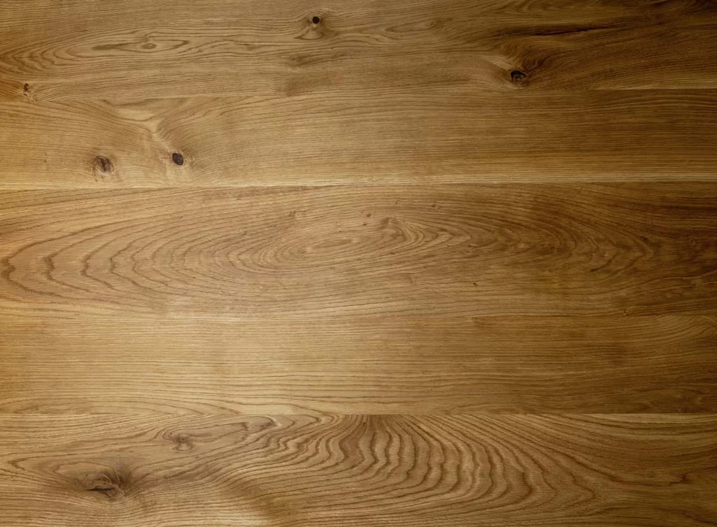 Massivholz Tischplatte aus Eiche rund mit Astanteil Massivholz Tischplatte aus Eiche rund mit Astanteil