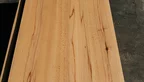 Tischplatte Kernbuche massiv 6cm double up Detailansicht