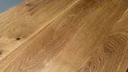 Naturholz Tischplatte aus Eichenholz in verschiedenen Oberflächen zur Auswahl