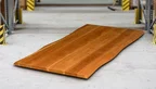 Massive Tischplatte aus Kirschholz 4cm Baumkante auf Maß