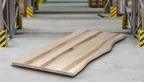 Kernahorn Baumkanten Tischplatte 4cm stark nach Maß