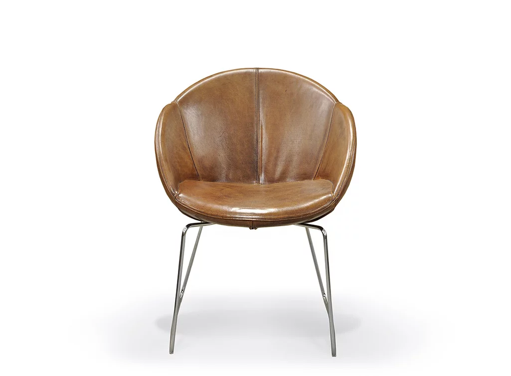 Stuhl modern Leder