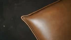 Duke Stuhl für Esszimmer aus Leder in der Farbe Luxor Beige