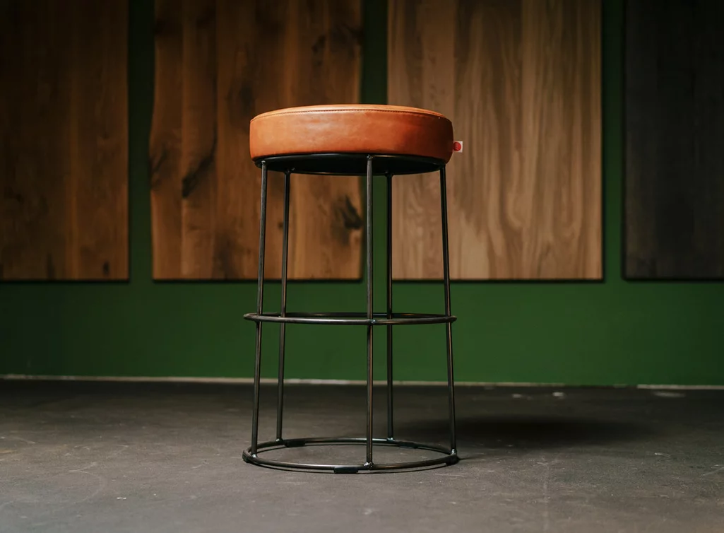 Echtleder Hocker Barstuhl Cody