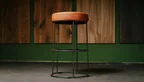 Echtleder Hocker Barstuhl Cody