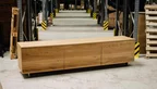 Lowboard Massivholz eiche nach deinem Maß gefertigt