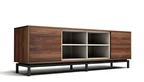 Modernes Sideboard aus amerikanischem Nussbaum auf Maß