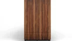Highboard Nussbaum massiv nach Maß