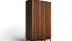 Modernes Massivholz Highboard nach Maß