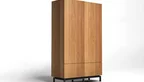 Massivholz Highboard in Maßfertigung aus Buchenholz