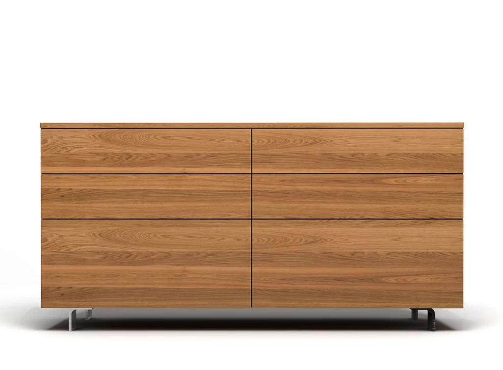 Kommode Eiche modern 6 Schubladen Kommode Eiche modern 6 Schubladen