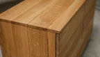 Kommode Eiche modern 6 Schubladen Detail Korpus