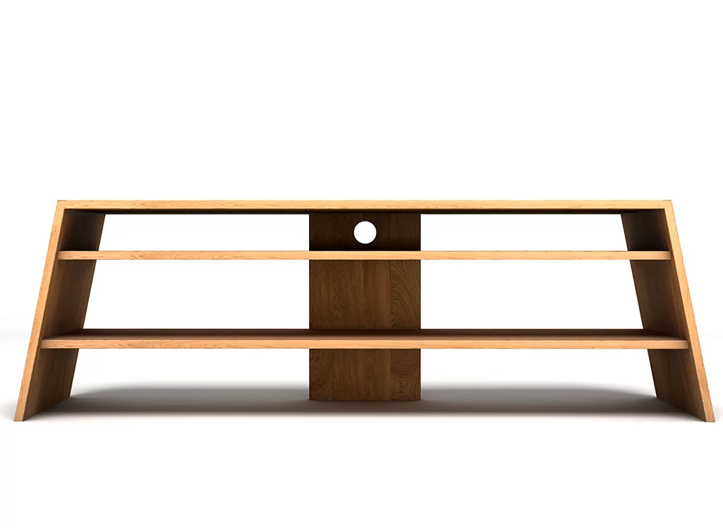 Multimedia Sideboard Eiche massiv nach Maß