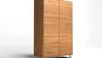 Massivholz Highboard in Maßfertigung aus Eichenholz