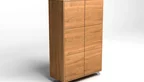 Highboard aus Eiche massiv auf Maß gefertigt