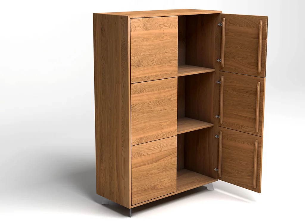Highboard Eiche massiv nach deinem Maß gefertigt Highboard Eiche massiv nach deinem Maß gefertigt