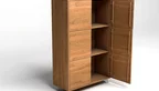 Highboard Eiche massiv nach deinem Maß gefertigt