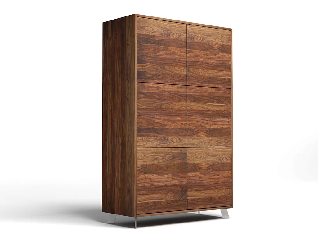 Highboard aus amerikanischem Nussbaum nach deinem Maß gefertigt Highboard aus amerikanischem Nussbaum nach deinem Maß gefertigt