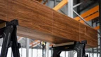 Massivholz Sideboard mit durchlaufender Maserung