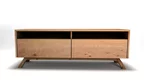 Lowboard Buche nach Maß in einem modernen Design gefertigt.
