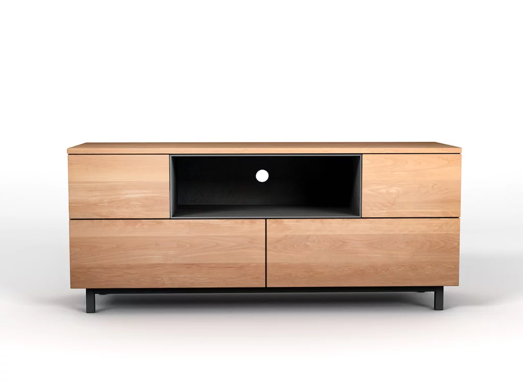 Sideboard nach Map aus Buchenholz massiv mit 4 Schubladen gefertigt.