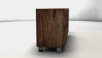 Sideboard Nussbaum massiv in verschiedenen Oberflächen verfügbar