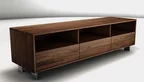 Nussbaum Massivholz TV Lowboard modern - EWG