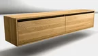Eichenholz Lowboard nach Maß gefertigt mit verschiedenen Oberflächen