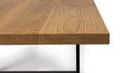 Detail Tischplatte Eiche astfrei premium